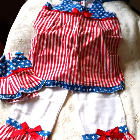 Lil Girl & American Doll Matching Outfits - Picture 1 of 10